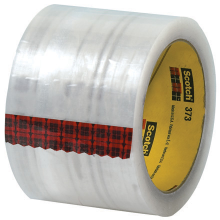 3" x 55 yds. Clear (6 Pack) Scotch<span class='rtm'>®</span> Box Sealing Tape 373